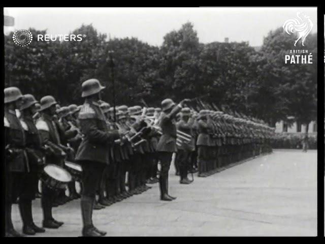 Funerary procession for murdered German politican (1922)