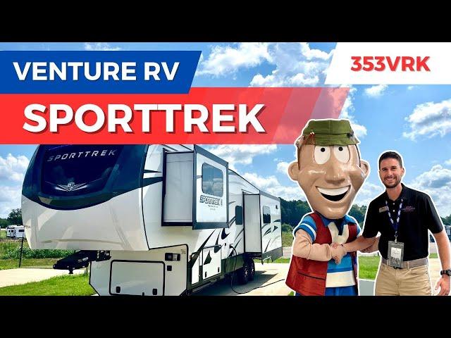 2025 Venture RV Sporttrek Touring Edition 353VRK | ALL-NEW REAR KITCHEN FIFTH WHEEL!!