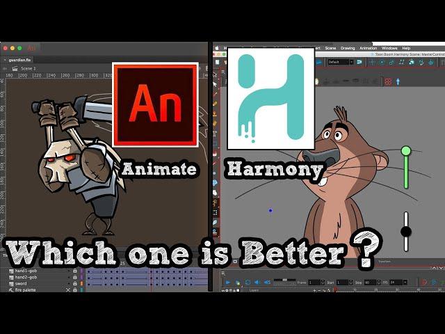 Adobe Animate vs Toon Boom Harmony