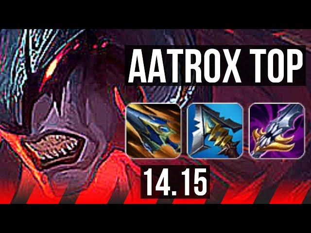 AATROX vs IRELIA (TOP) | 8/1/7, 1300+ games, Legendary | EUW Challenger | 14.15