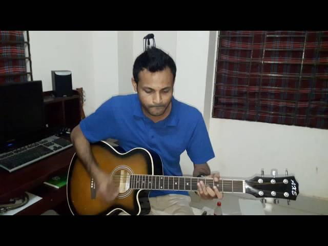 #bristy dekhe onek kedesi  ( Partho borua)cover by Nazmul Hasan shoaib