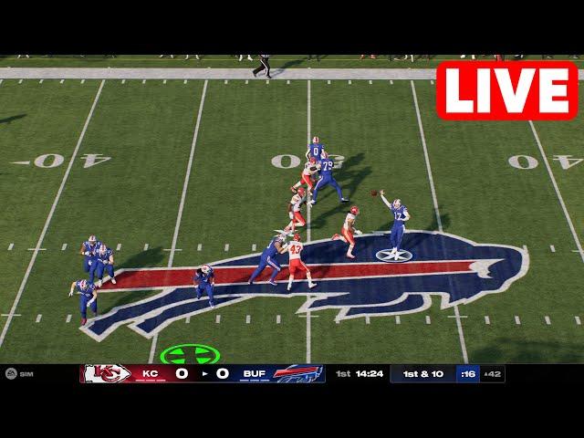 NFL LIVE Chiefs vs Bills | Week 11 NFL Full Game - 17th November 2024 Madden NFL 25