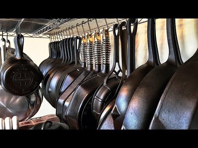 My Cast Iron Cookware Storage Solution (4K)