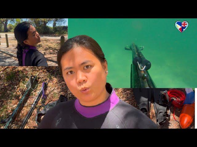 Teaching My Filipina Girlfriend Spearfishing: Her First Time in the Ocean Adventure