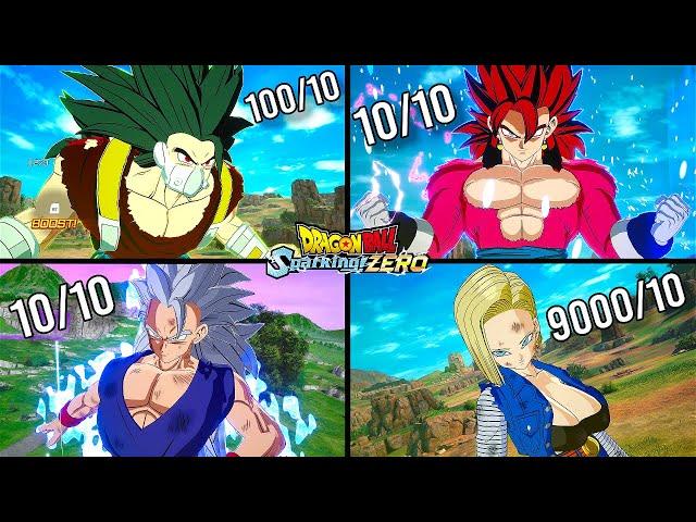 The Best Mods In Dragon Ball Sparking Zero Ranked #8 | Sparking Zero Mods (Cumber, SSJ4 Vegito)