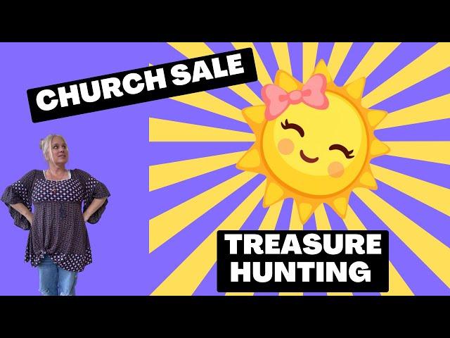 Church Sale | Thrifting | Shop With Me | Short Girl Picker