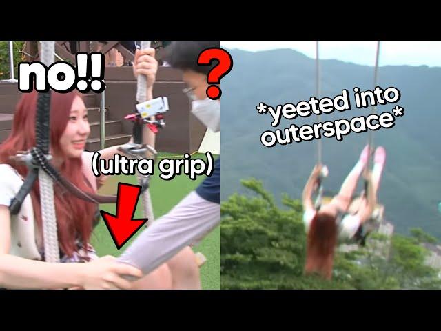 the most chaotic itzy video you will ever see ft. chaeryeong going insane