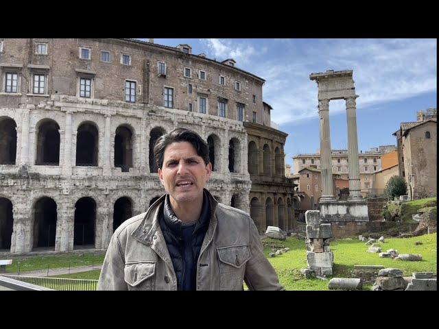 Walk through Ancient Rome from the Theater of Marcellus to the Portico of Octavia!