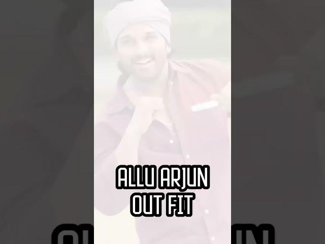 Allu Arjun formal outfit #alluarjun#ytshorts#outfit#shorts#fashion