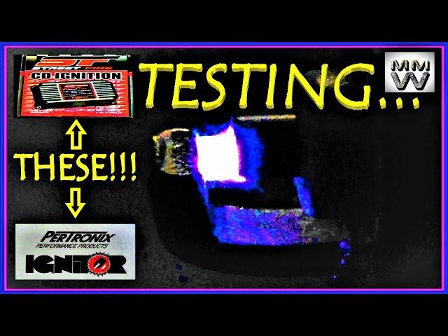 Testing MSD Street Fire ignition & Pertronix Ignitor  #28 Chevy 454 Big Block Performance Build