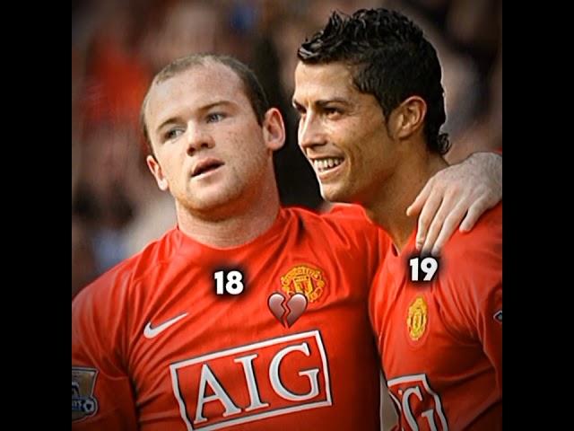 Rooney vs ronaldo #football #shorts #edits