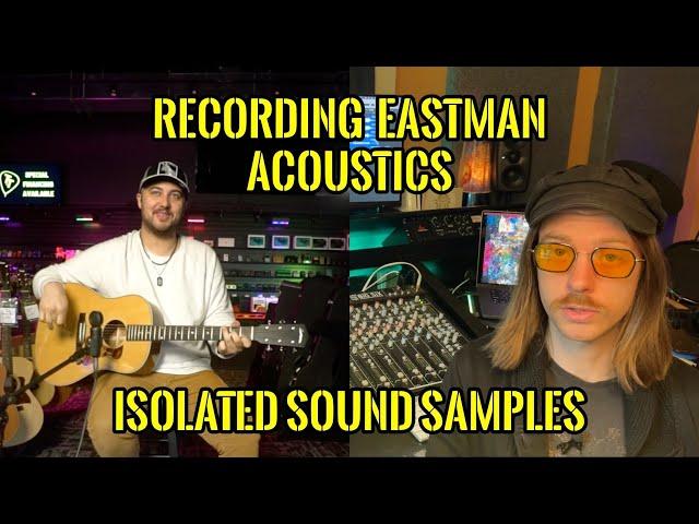 Recording Eastman Acoustic Guitars | Tone Tailors