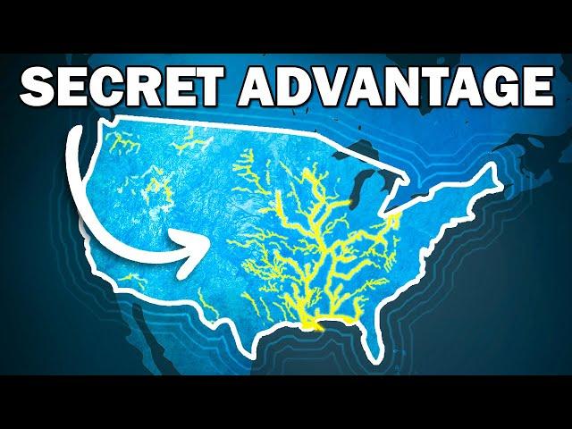 How Rivers Made The US Insanely Powerful