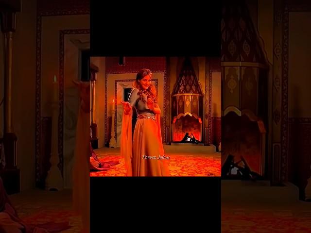 Hurrem impressed Suleiman by dancing with his rival ️ #turkishseries #hürremsultan #viralvideo #fyp