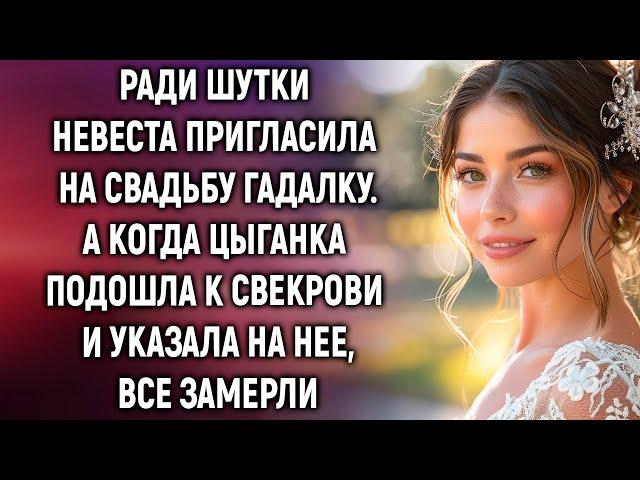 Ради шутки невеста пригласила на свадьбу гадалку. А когда цыганка подошла к свекрови…