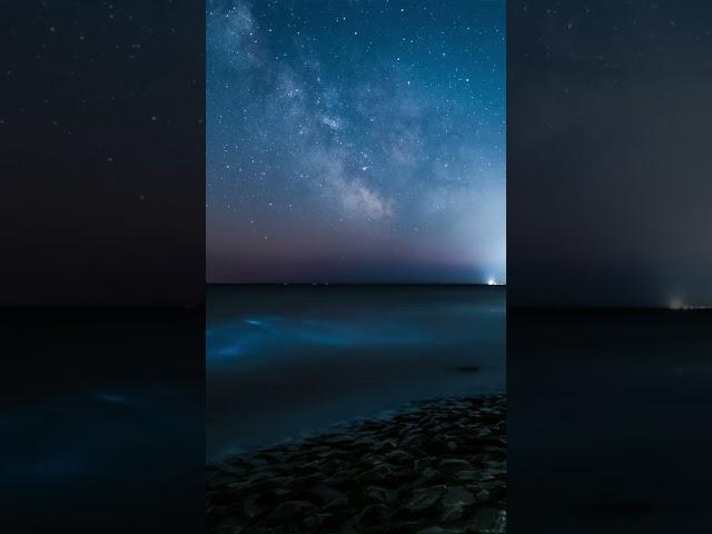 #bioluminescence and the #milkyway in #kent last night #astrophotography