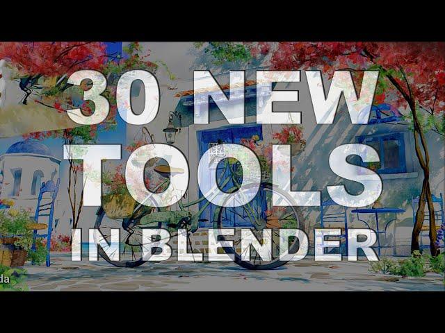 30 New Modeling Tools in Blender in just 7 Minutes - BB Tools Add-On