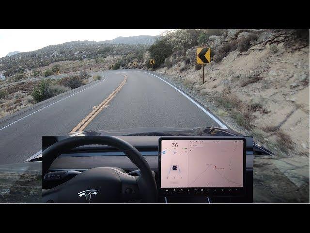 Tesla Autopilot Fast on Winding Roads - 2018.26.3