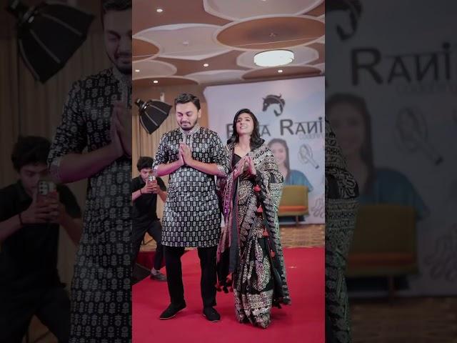 Witness the grand entry of Mohit sir & Me, at our offline blouse mastery program!