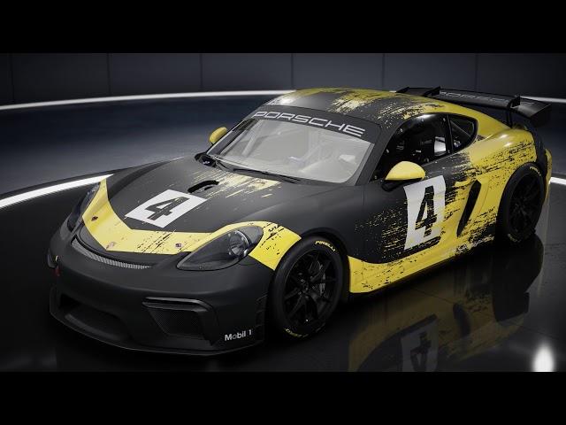Assetto Corsa Competizione GT4 Pack: Introducing the Porsche 718 Cayman GT4 Clubsport