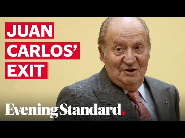 Spain’s former king Juan Carlos I leaving country amid financial scandal