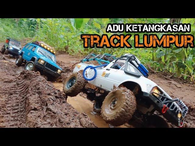 Adu Ketangkasan di Lumpur Rc Mn99s vs Mn78 vs Wplc24 Offroad