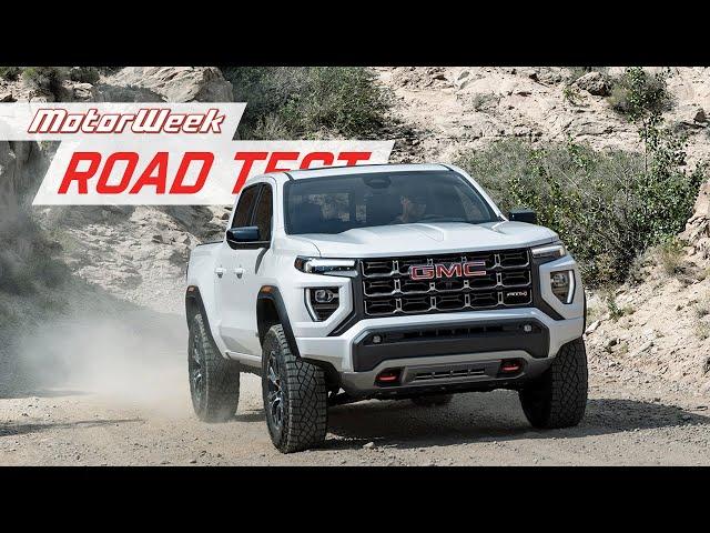 The 2023 GMC Canyon Goes Bigger | MotorWeek Road Test