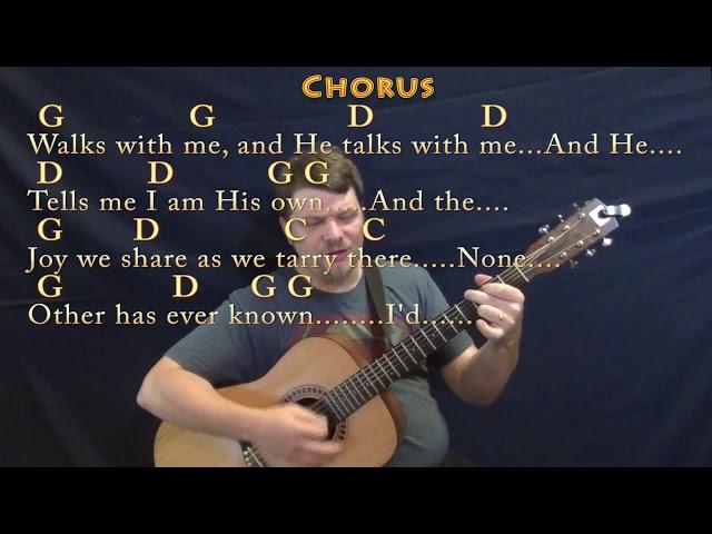 In the Garden (Hymn) Strum Guitar Cover Lesson in G with Chords/Lyrics