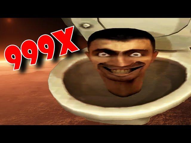 skibidi toilet meme (Speed 999x + Edit)