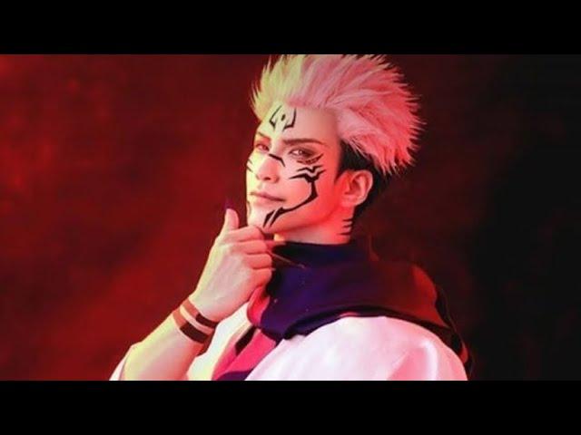 Female Sukuna v/s Ryomen Sukuna #jujutsukaisen #animation #female #sukuna #cosplay #edit