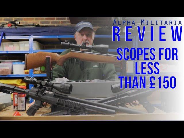 Top 3 Air Rifle Scopes Under £150 - Reviewed & Accuracy Test