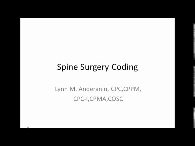 Current Trends in Spine Surgery