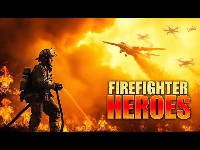 Inside the Lives of Firefighting Heroes | Bravery, Technology, and Resilience #usa #usastrong