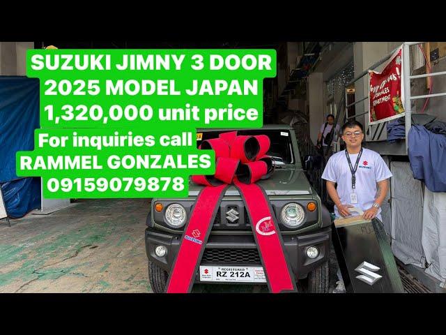 SUZUKI JIMNY 3 DOOR JAPAN 2025 MODEL ITO MURA NA MATIBAY PA.