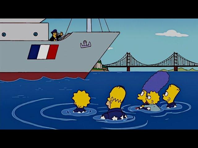 Los Simpson viajan a Francia capitulos completos en español latino