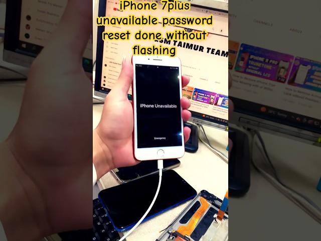 How to reset your iPhone using unlock tool #gsmtaimurteam #iphone7plusramdisk #iphone7plushardreset