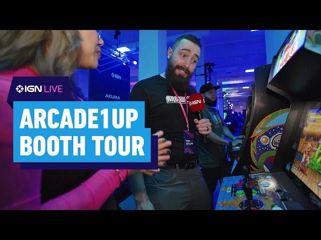 Arcade1Up Booth Tour | IGN Live 2024