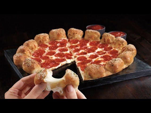 Pizza Hut Stuffed Garlic Knots Pizza Review