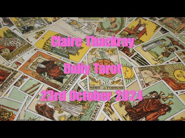 Wednesday 23rd October 2024 - Things become clear… a way forward - Tarot and Energy Reading