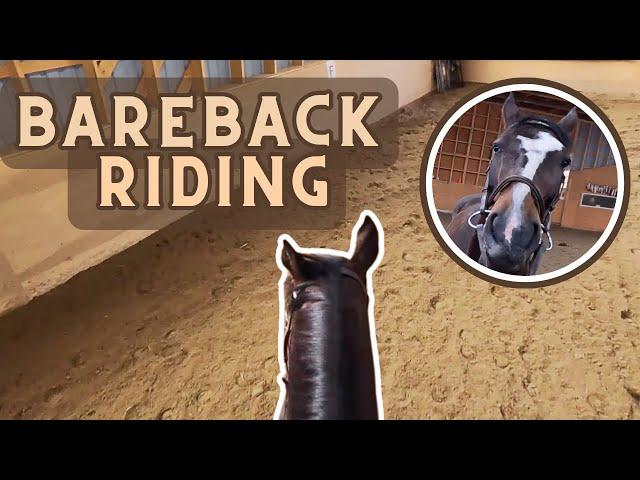 FIRST BAREBACK RIDE | GORPRO RIDE WITH ME