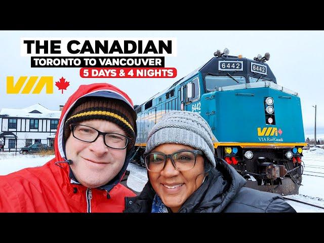 Via Rail The Canadian Toronto To Vancouver | 5 Days & 4 Nights In a Cabin For 2