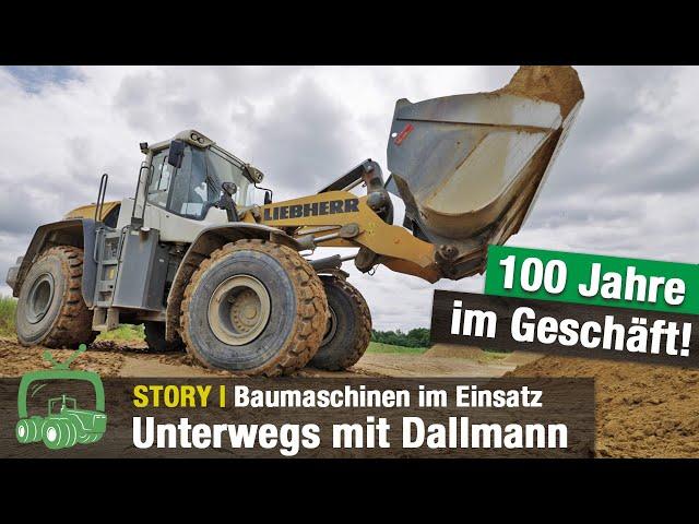 Dallmann Straßen- und Tiefbau | Teil 1 | Baustellen | Baumaschinen im Einsatz