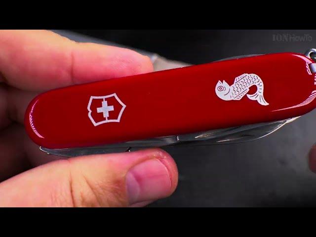 Detailed Victorinox Angler Swiss Army Knife Functions Close Look