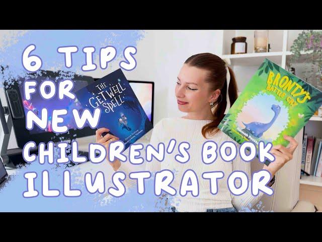 6 Tips For New Childrens Book Illustrator