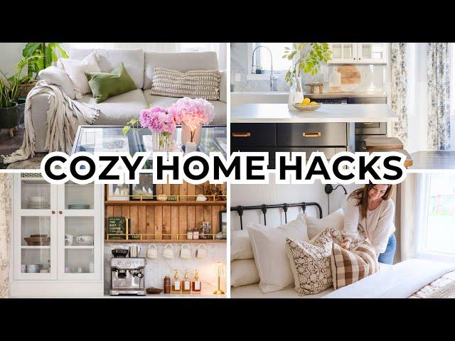 50 Cozy Home Hacks You NEED To Know in 2025
