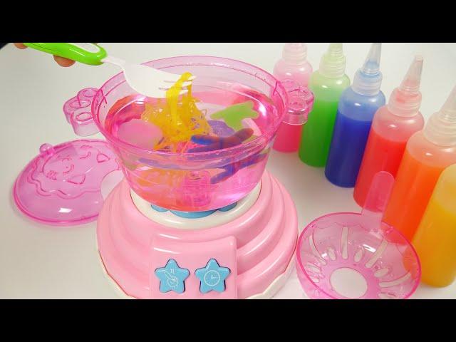 Satisfying with Unboxing Magic Elf Water Hot Pot Machine Glue Magic/So Cool/ ASMR No Talking