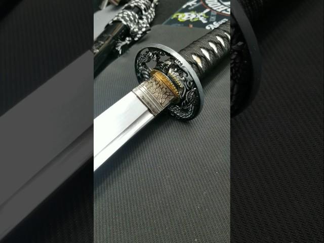 Dragon Katana 1060 High Carbon Steel #sword #katana #kenjutsu #iaido #samurai