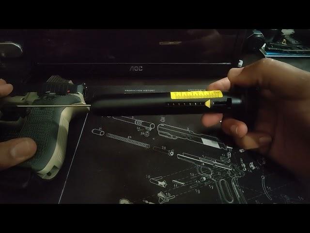 Galex's Channel - AREX Rex Zero 1S Tactical - SA Only Trigger pull measure after upgrade.