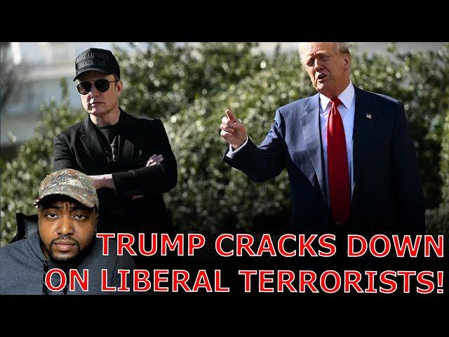 Democrats FUME Over President Trump CRACKING DOWN On Liberal Anti Elon Musk Domestic Terrorists!