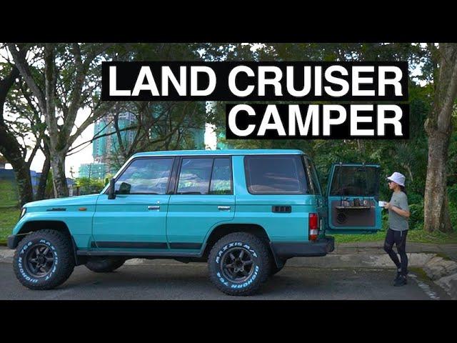 I bought my dream truck Toyota Land Cruiser!【4x4 Camper Conversion, dreams come true】